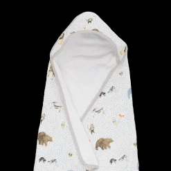 Infant Hooded Towel - Party Animals