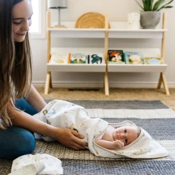 Infant Hooded Towel - Party Animals