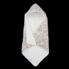Infant Hooded Towel - Pressed Petals