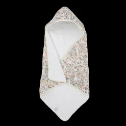 Infant Hooded Towel - Pressed Petals