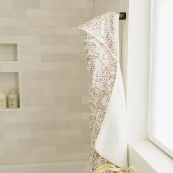 Infant Hooded Towel - Pressed Petals