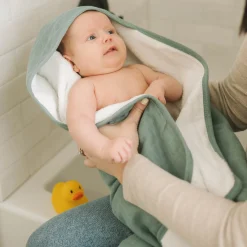 Infant Hooded Towel - Sea