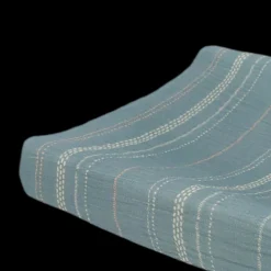 Organic Cotton Muslin Changing Pad Cover - Stillwater Stitch