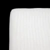 Organic Cotton Muslin Crib Sheet - Sand Stripe