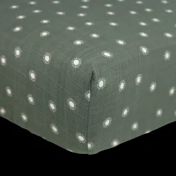 Organic Cotton Muslin Crib Sheet - Sage Suns