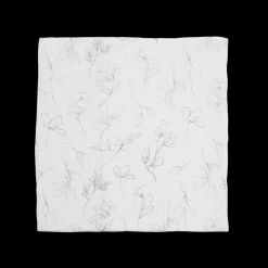 Organic Cotton Muslin Swaddle Blanket 2 Pack - Pencil Floral