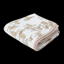 Original Cotton Muslin Quilt - Llama Llama