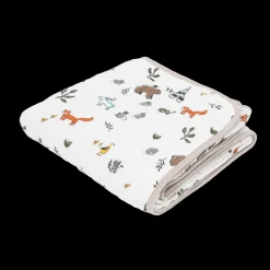 Original Cotton Muslin Quilt - Forest Friends