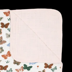 Original Cotton Muslin Quilt - Butterflies