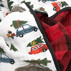 Original Cotton Muslin Quilt - Holiday Haul