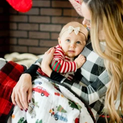 Original Cotton Muslin Quilt - Holiday Haul