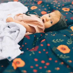 Outdoor Blanket - Midnight Poppy