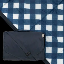 Outdoor Blanket - Navy Plaid