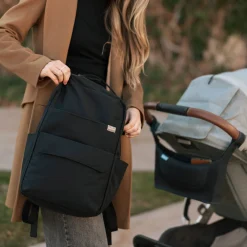 Red Rovr Roo Backpack - Black