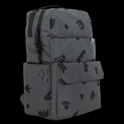 Red Rovr Roo Backpack - Charcoal Doodle