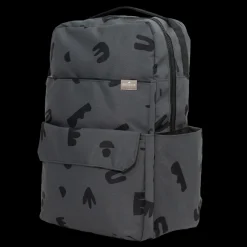 Red Rovr Roo Backpack - Charcoal Doodle