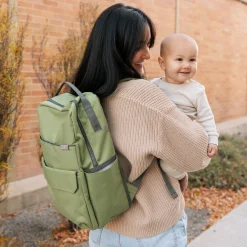 Red Rovr Roo Backpack - Moss
