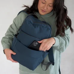 Red Rovr Roo Backpack - Navy
