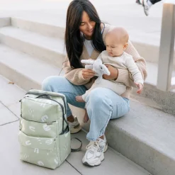 Red Rovr Roo Backpack - Pear Doodle