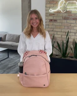 Skyline Backpack Black - Gold Hardware