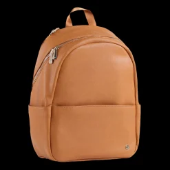 Skyline Backpack Cognac - Gold Hardware