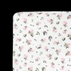 Stretch Knit Crib Sheet - Watercolor Rose