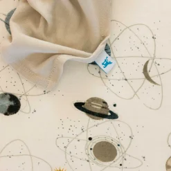 Stretch Knit Crib Sheet - Planets