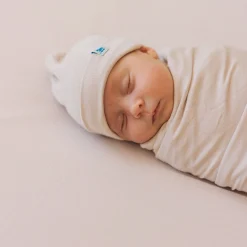 Stretch Knit Crib Sheet - Soft Blush