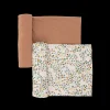 Stretch Knit Swaddle Blanket 2 Pack - Pressed Petals