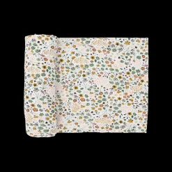 Stretch Knit Swaddle Blanket - Pressed Petals