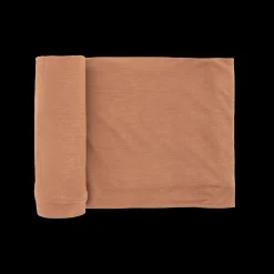 Stretch Knit Swaddle Blanket - Terracotta
