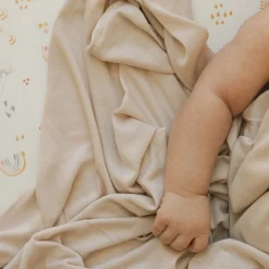 Stretch Knit Swaddle Blanket 2 Pack - Watercolor Rose