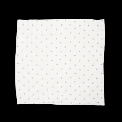 Stretch Knit Swaddle Blanket 2 Pack - Grey Cross