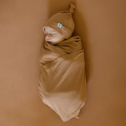 Stretch Knit Swaddle Blanket 2 Pack - Pressed Petals