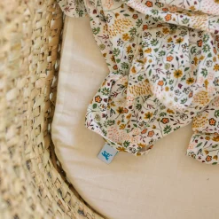 Stretch Knit Swaddle Blanket 2 Pack - Pressed Petals