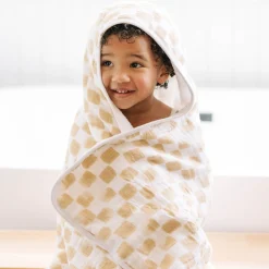 Toddler Hooded Towel - Adobe Checker