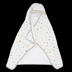 Toddler Hooded Towel - Animal Crowd