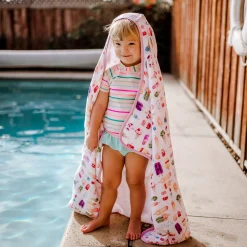 Toddler Hooded Towel - Brain Freeze