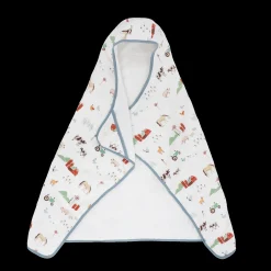Toddler Hooded Towel - Farmyard