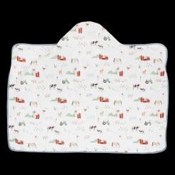 Toddler Hooded Towel - Farmyard