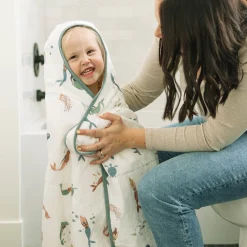 Toddler Hooded Towel - Mermaids
