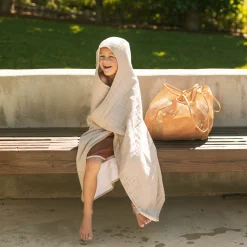 Toddler Hooded Towel - Porpoise