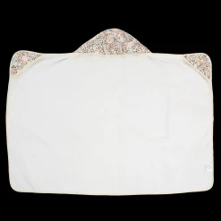 Toddler Hooded Towel - Pressed Petals