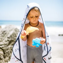 Toddler Hooded Towel - Shark