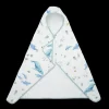 Toddler Hooded Towel - Whales