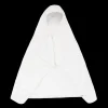 Toddler Hooded Towel - White