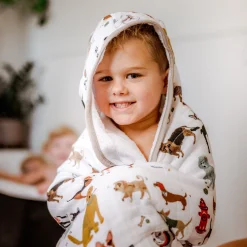 Toddler Hooded Towel - Woof
