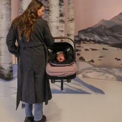 Winter Car Seat Cover - Mauve