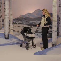 Winter Car Seat Cover - Pearl